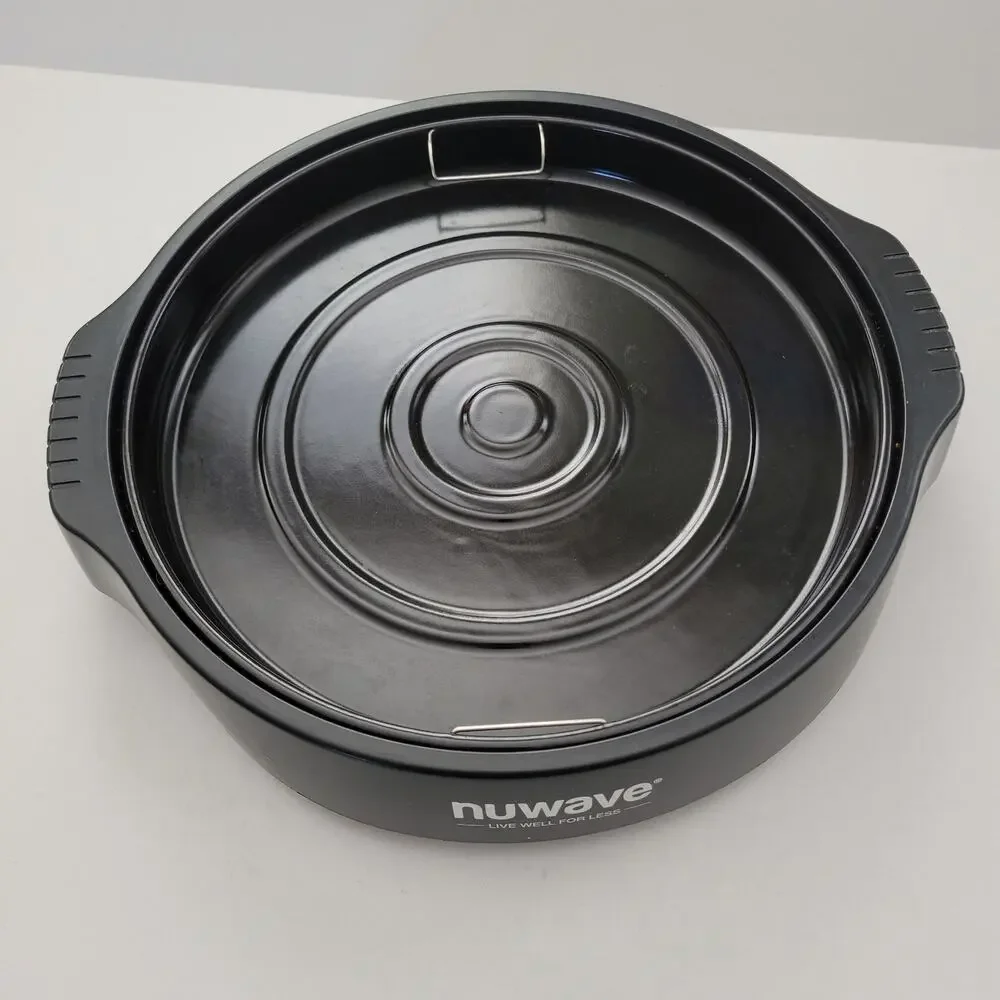 NuWave Pro Plus Infrared Oven Replacement Bottom Black Pan Base ONLY 20601